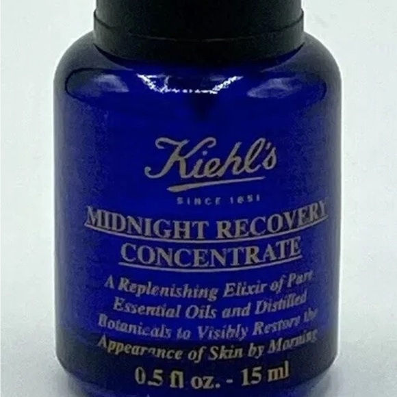 Kiehl's Other - Kiehl's Midnight Recovery Concentrate in Deep Blue 0.5 oz 15 ML New in Box